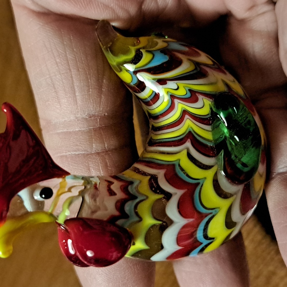 Set of glass chickens - Picture 4 of 5